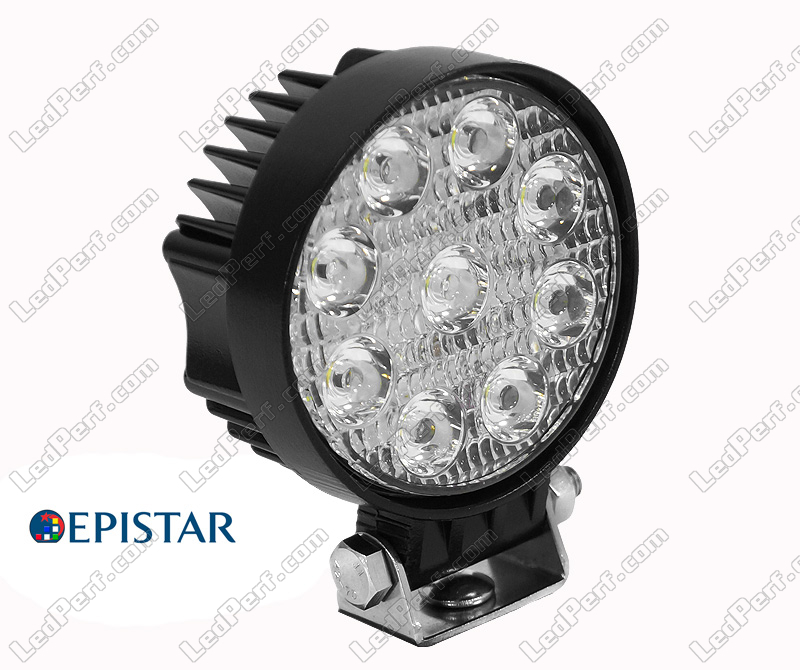 6x LED Arbeitsscheinwerfer Zusatzscheinwerfer 24W 12V 24V Offroad IP68