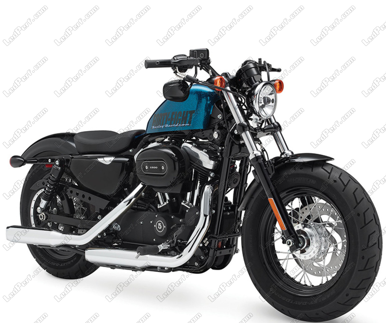 Berner Ampoule Berner pour Moto Harley Davidson 1200 Xl X Forty Eight 2010 à 2017 AV 
