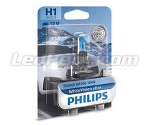 1x Scheinwerferlampe H1 Philips WhiteVision ULTRA +60% 55W - 12258WVUB1