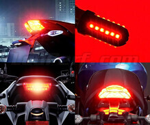LED-Lampen-Pack für Rücklichter / Bremslichter von Kawasaki VN 800 Drifter