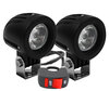 Phares additionnels LED pour moto Buell XB 9 SX Lightning CityX - Longue portée