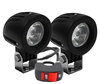 Phares additionnels LED pour moto Moto-Guzzi California 1400 Touring - Longue portée