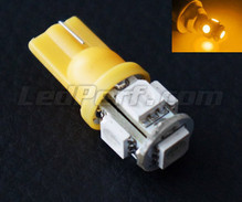 Ampoule Led T10 Xtrem HP Orange/Jaune (w5w)