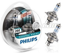 Pack de 2 Ampoules H4 Philips X-treme Vision +130% (Nouveau !)