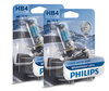 Set mit 2 Scheinwerferlampen HB4 Philips WhiteVision ULTRA - 9006WVUB1
