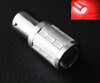Ampoule P21/5W Magnifier à 21 leds SG Haute puissance + Loupe Rouges Culot BAY15D