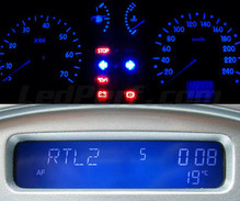 LED-Kit für den Tacho + Display in Blau für Renault Clio 2 Phase 1