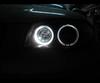 Pack LED-Angel-Eyes (reines Weiß) für BMW Serie 1 Phase 2 - Standard