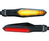 Dynamische LED-Blinker + Bremslichter für Harley-Davidson Roadster 1200