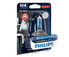Ampoule Moto H4 Philips CrystalVision Ultra 60/55W - 12342CVUBW