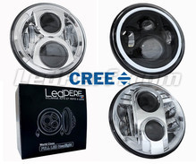LED-Scheinwerfer für Buell M2 Cyclone - optisch Motorrad runde zugelassen