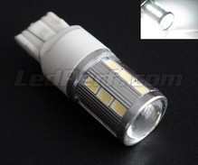 Lampe W21W Magnifier mit 21 LEDs SG Hohe Leistung + Brennglas weiße - Basis T20