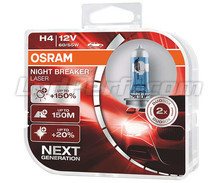 H4 Lampen Osram Night Breaker Laser +150 % - 64193NL-HCB