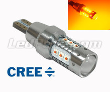 Ampoule T15 WY16W à 16 Leds CREE - Ultra Puissante - Orange