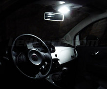 Pack intérieur luxe full leds (blanc pur) pour Fiat 500