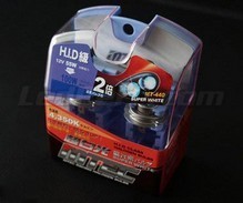 Pack mit 2 Lampen H13 MTEC Super White - Weiß pur