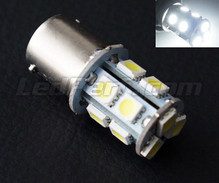 Lampe P21W bis 13 LEDs weiße Hochleistung Basis BA15S