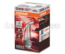 Ampoule Xénon D2S Osram Xenarc Night Breaker Laser +200% - 66240XNL