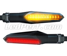Clignotants dynamiques LED + feux stop pour Indian Motorcycle Spirit springfield / deluxe / roadmaster 1442 (2001 - 2003)