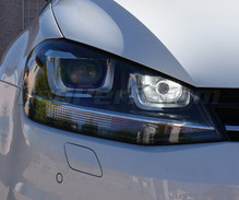 Pack feux de jour à led (blanc xenon) pour Volkswagen Golf 7 (avec bi-xenon PXA)