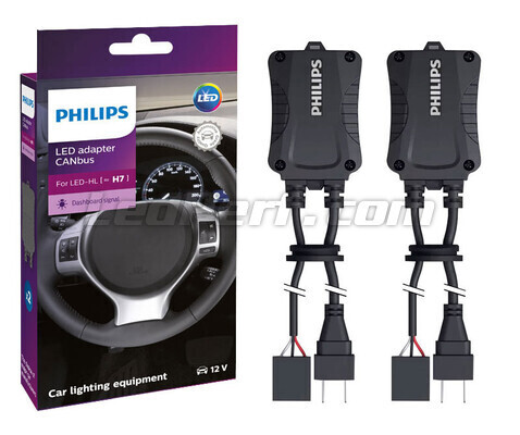 2x Philips Canbus Adapter für H7 LED-Lampen - 12V - 18952X2